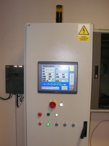 Main controlling switchboard for tunel furnace  